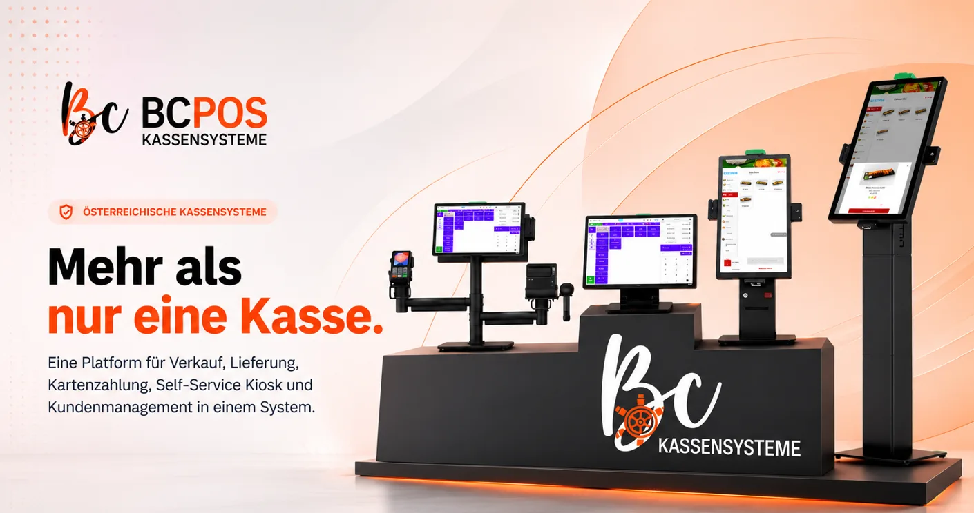 BCPOS Kassensysteme – mehr als nur eine Kasse: Kassen, Handhelds und Self-Service-Kiosks
